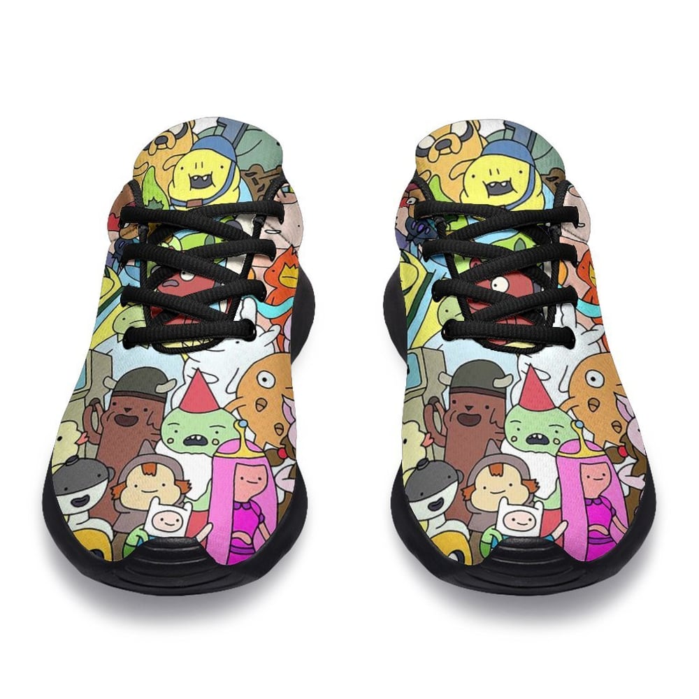 Adventure Time Sneakers Sporty Shoes Funny Gift Idea