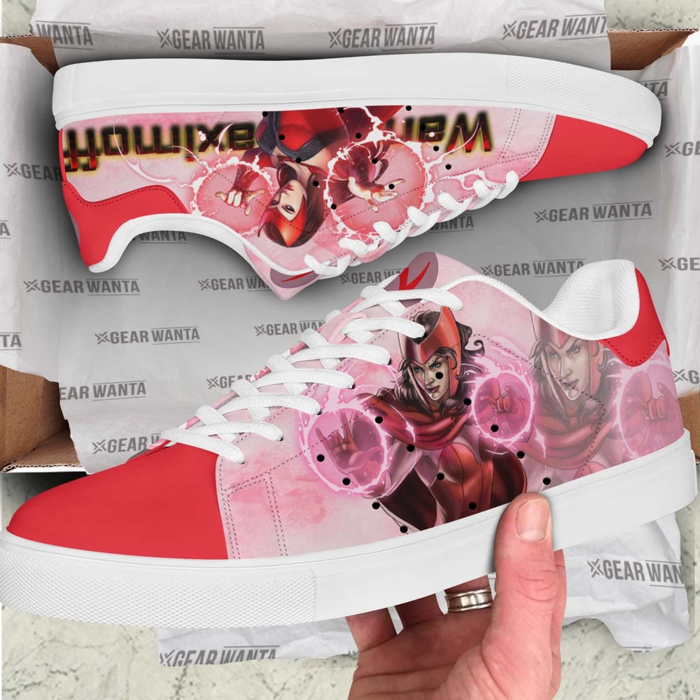 Avengers Scarlet Witch Stan Shoes Custom