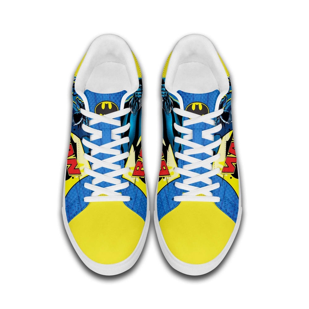 Batman Stan Shoes Custom Super Heroes Cartoon Shoes