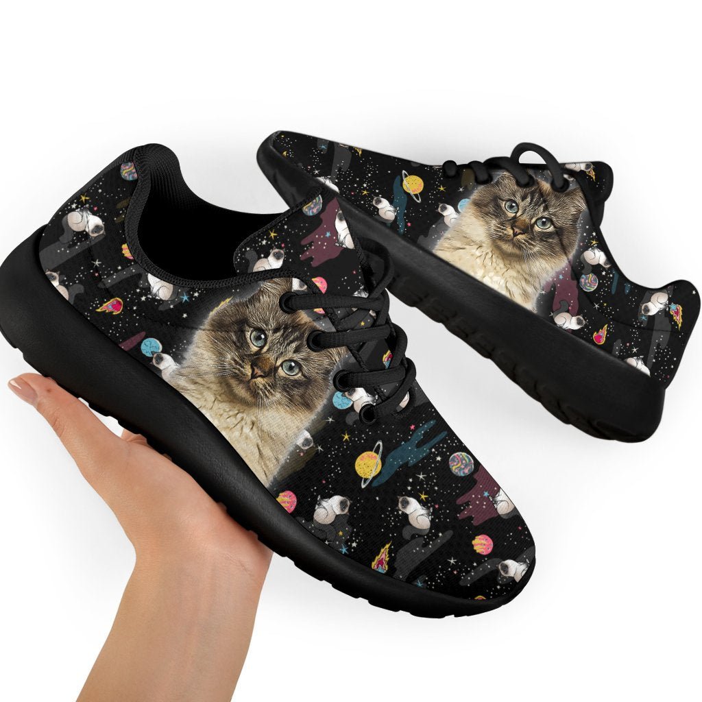 Birman Cat Sneakers Sporty Shoes Funny Cat Lover