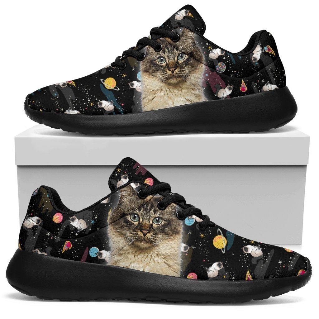 Birman Cat Sneakers Sporty Shoes Funny Cat Lover