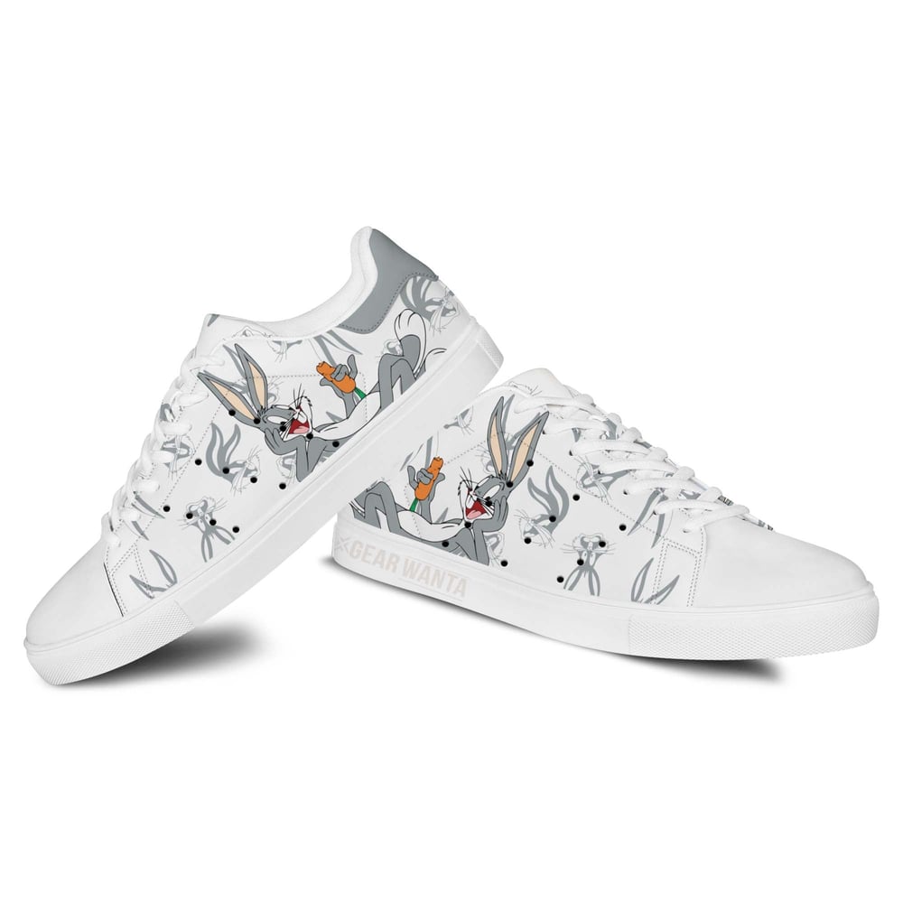 Bugs Bunny Stan Shoes Custom Looney Tunes Cartoon Shoes