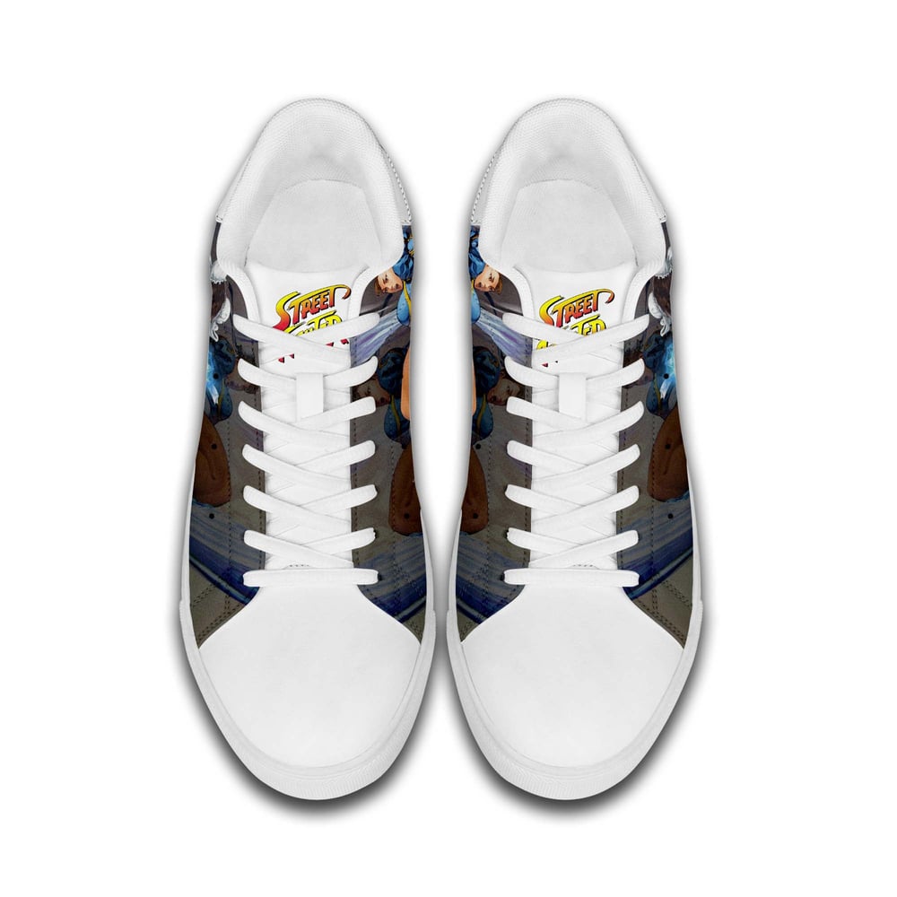 Chun-Li Stan Shoes Custom Street Fighter Game Shoes