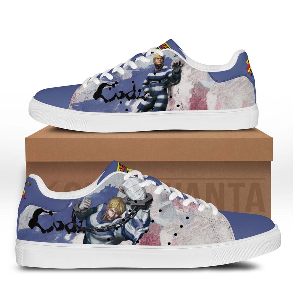 Cody Stan Shoes Custom Street Fighter Game Shoes