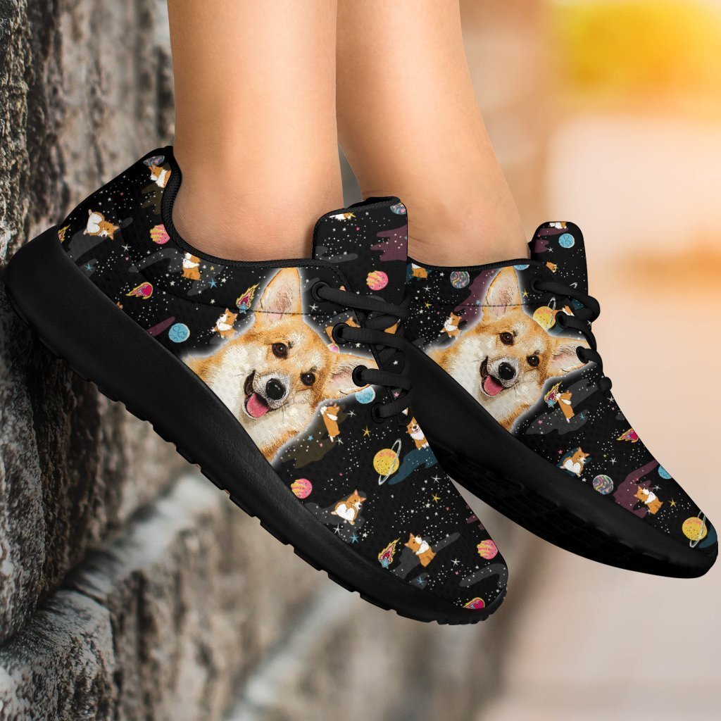 Corgi Sneakers Sporty Shoes For Corgi Dog Lover