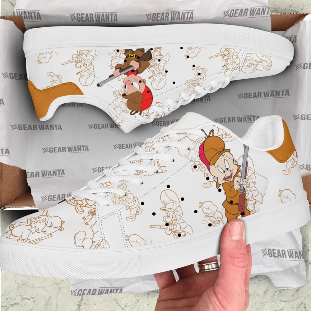 Elmer Fudd Stan Shoes Custom Looney Tunes Fans