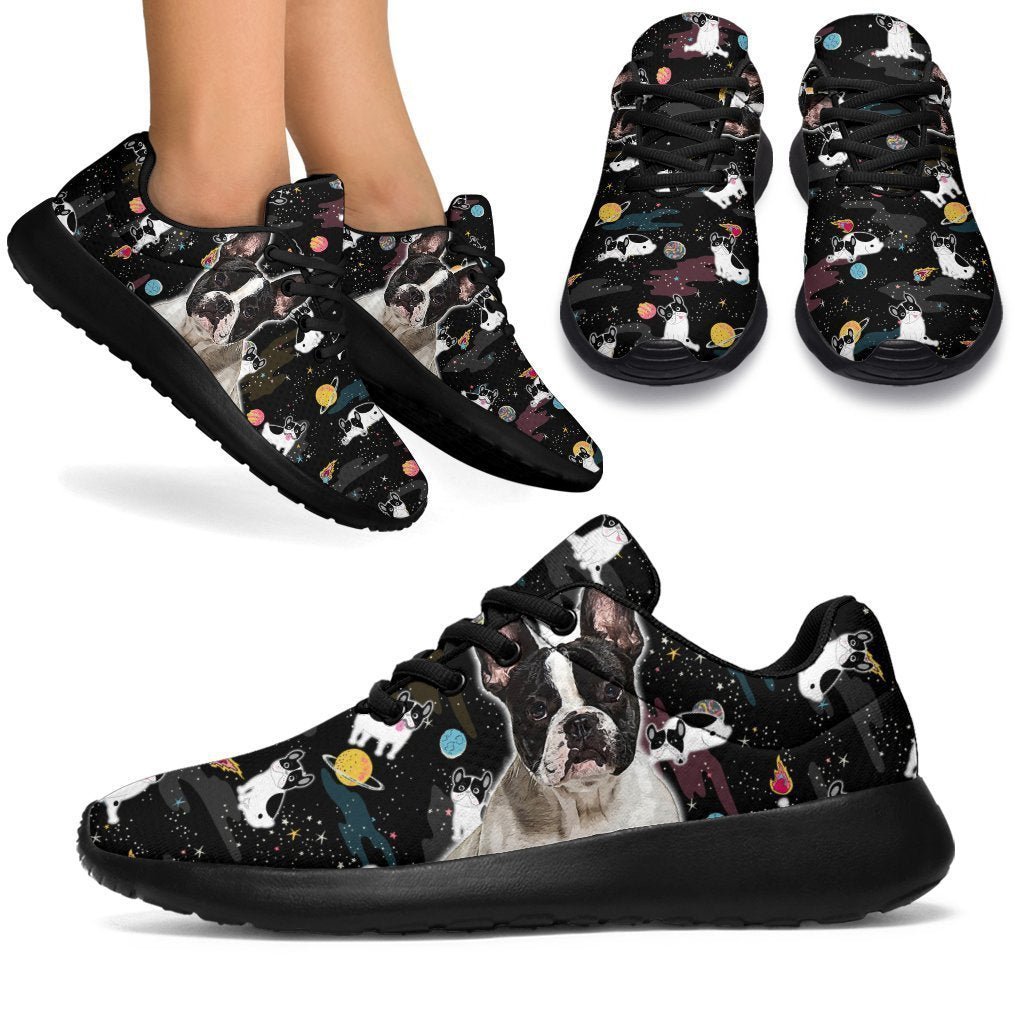 French Bulldog Sneakers Sporty Shoes Funny For Frenchie Dog Love