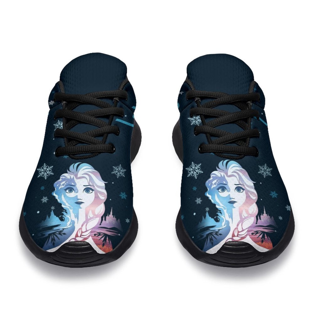 Frozen Let It Go Sneakers Sporty Elsa Custom Idea