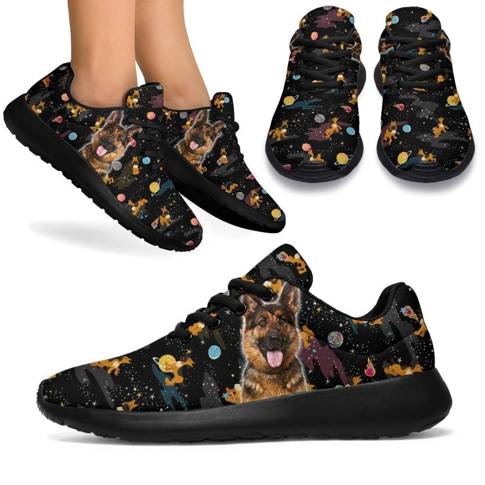 German Shepherd Sneakers Sporty Shoes