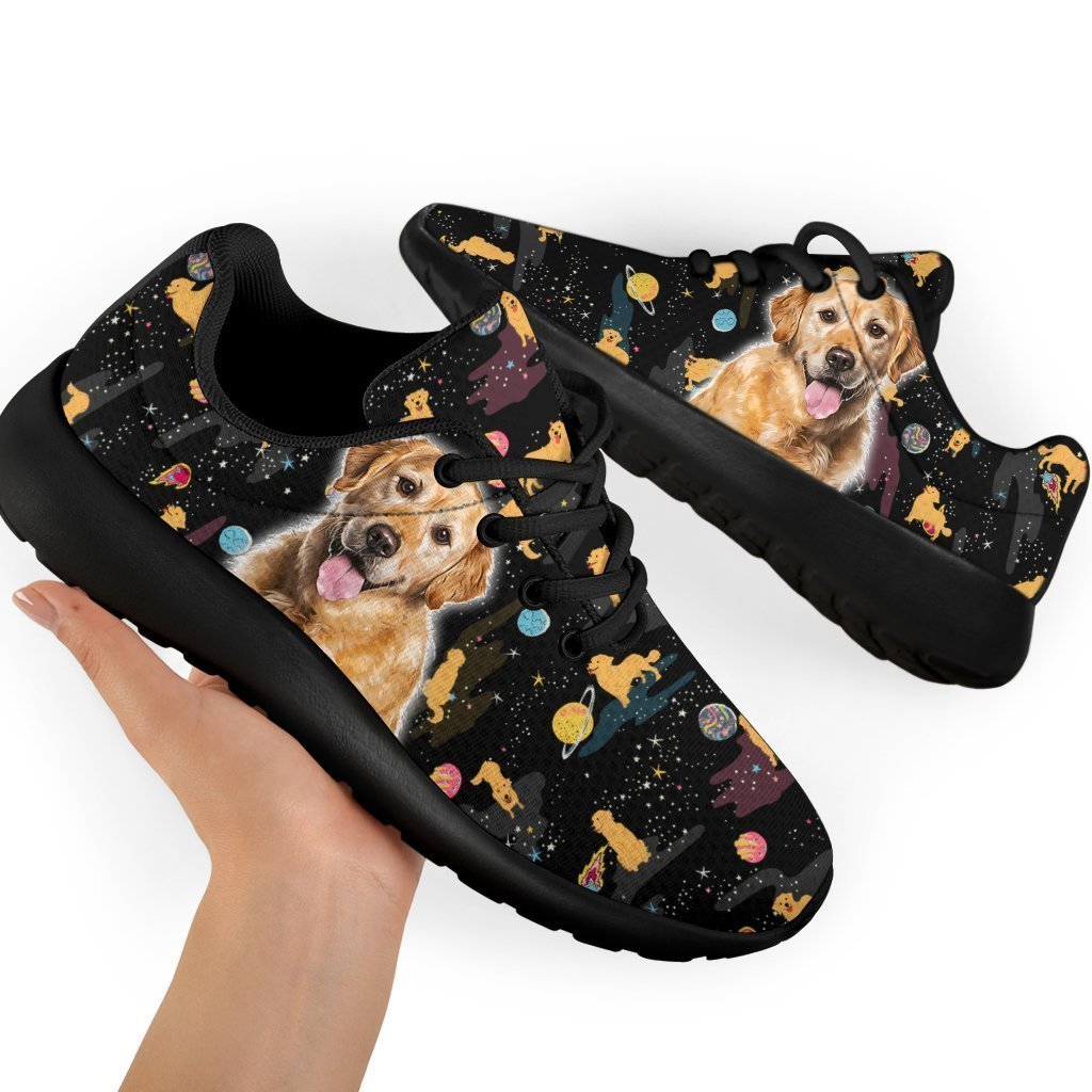 Golden Retriever Sneakers Sporty Shoes Funny For Golden Dog Lover