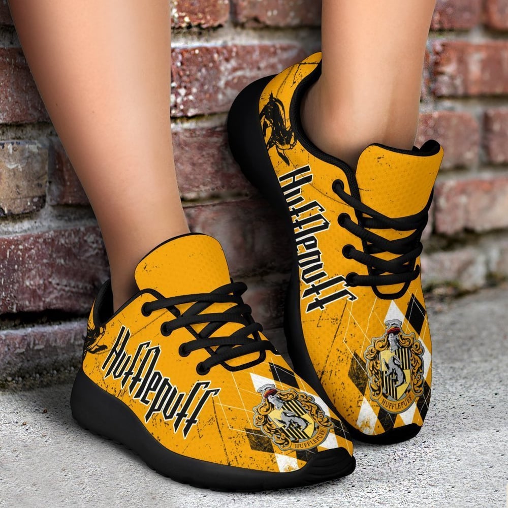 Hufflepuff Sneakers Harry Potters Fan Shoes Gift Idea