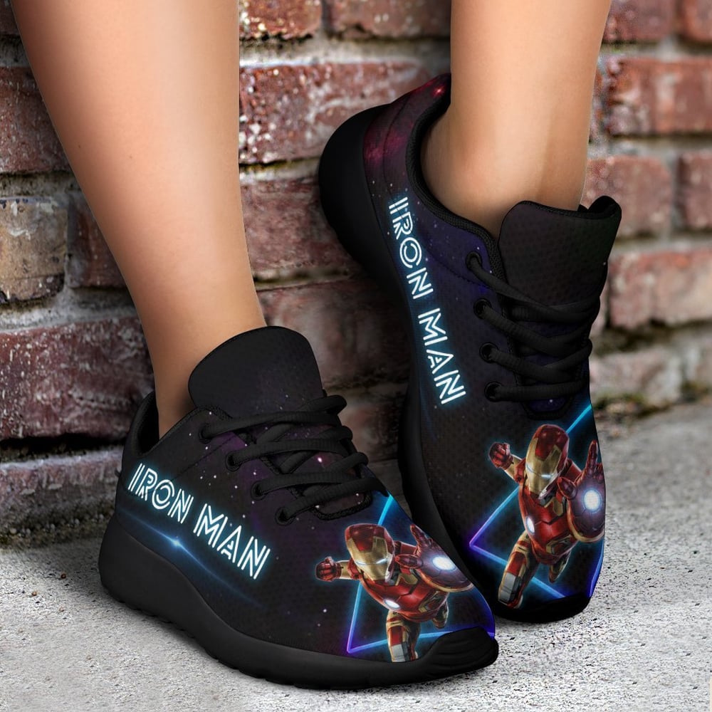 Iron Man Sneakers I Love You 3000 Custom Idea