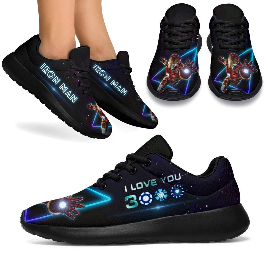 Iron Man Sneakers I Love You 3000 Custom Idea