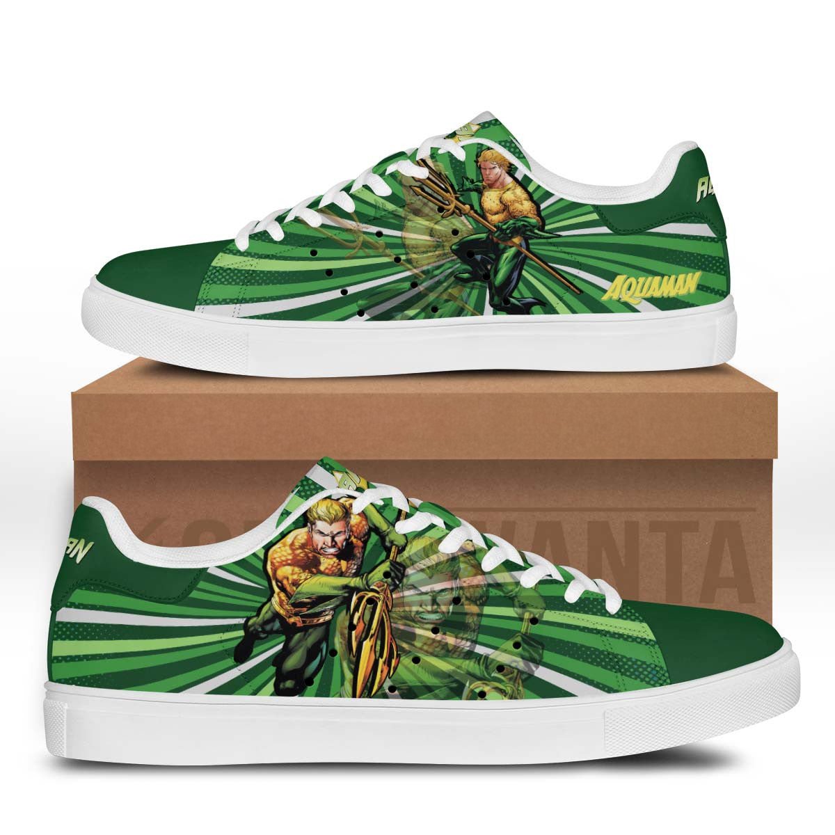 Justice League Aquaman Stan Shoes Custom