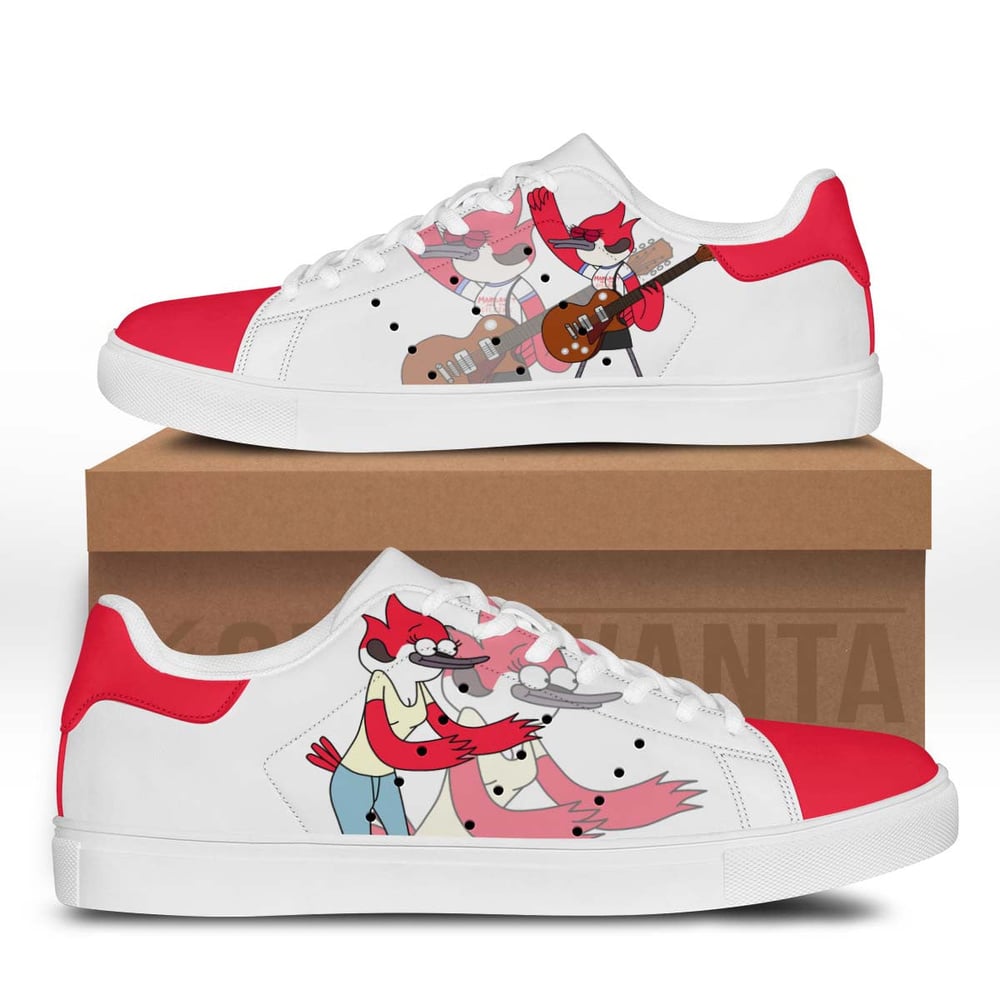 Margeret Stan Shoes Custom Regular Show Cartoon Cartoon Shoes