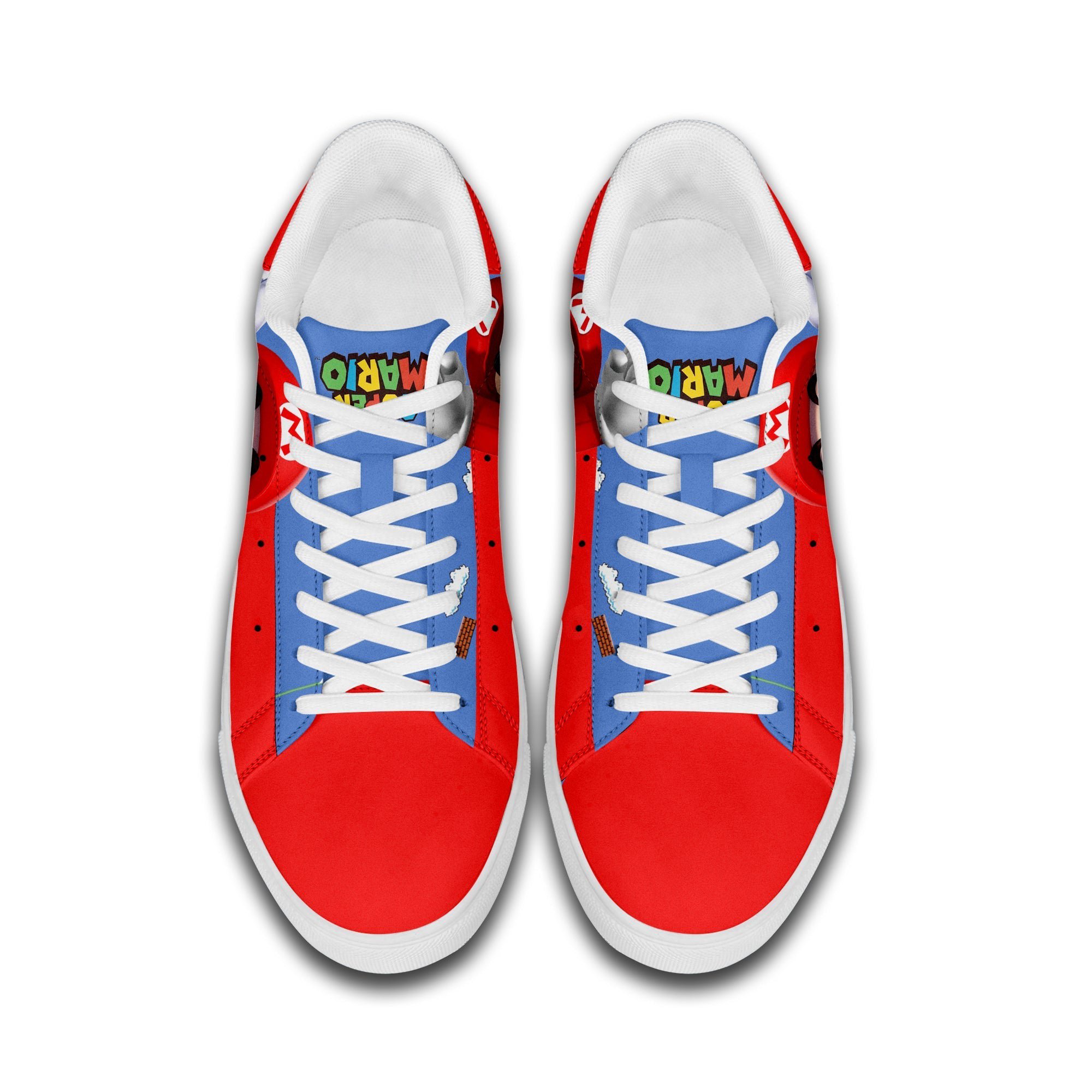 Mario Stan Shoes Custom Super Mario Game Shoes