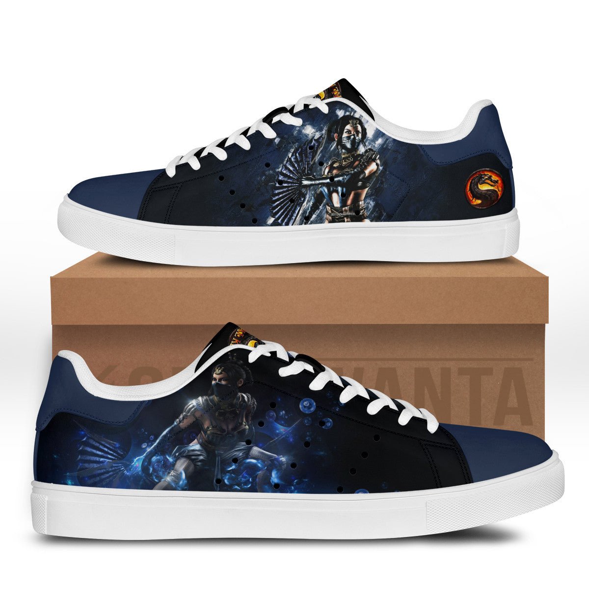 Mortal Kombat Kitana Stan Shoes Custom