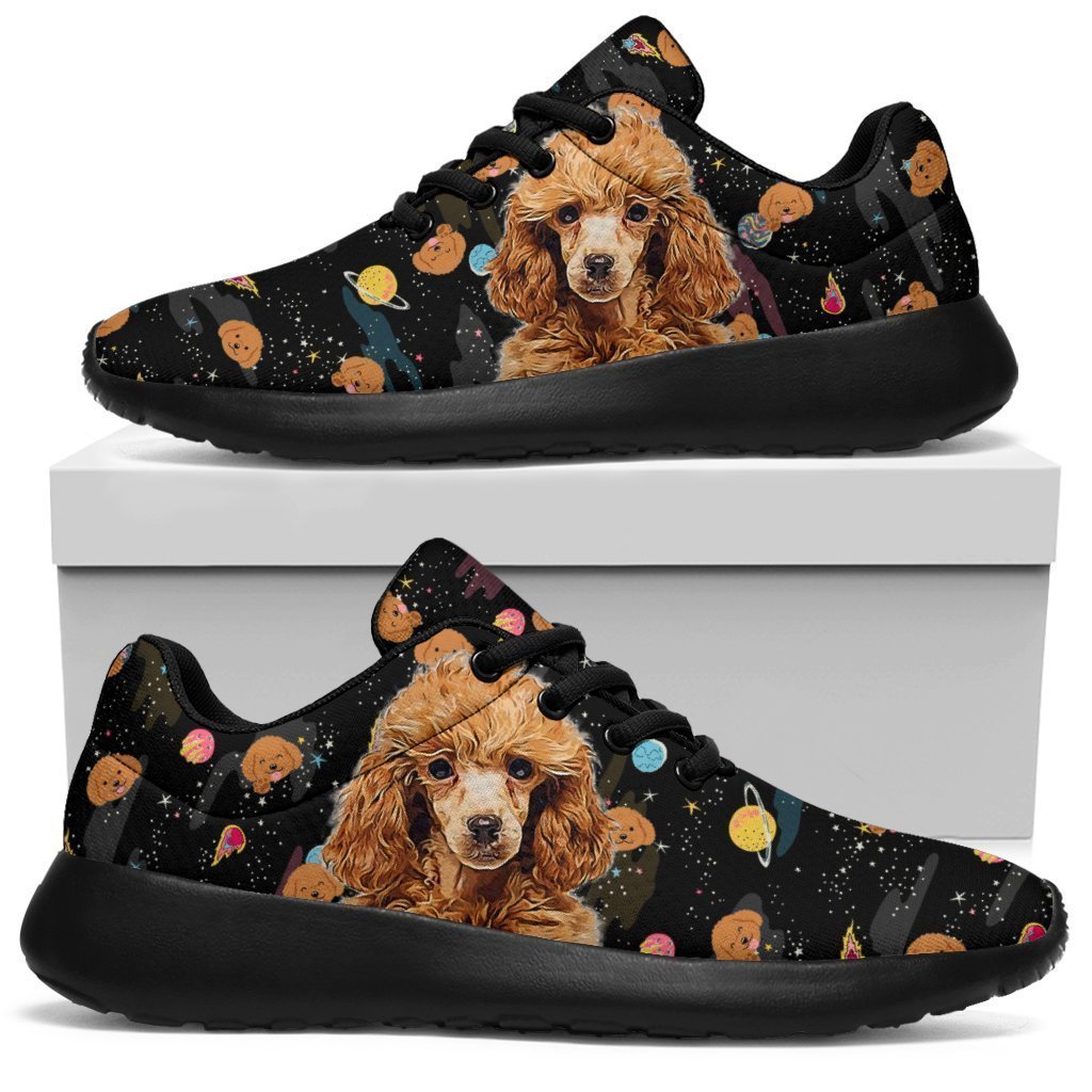 Poodle Sneakers Sporty Shoes Funny For Poodle Dog Lover