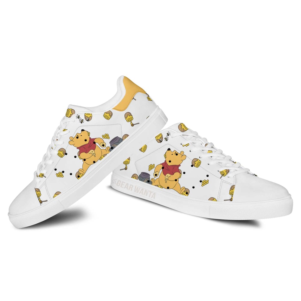 Pooh Stan Shoes Custom Winnie The Pooh Sneakers For Fans