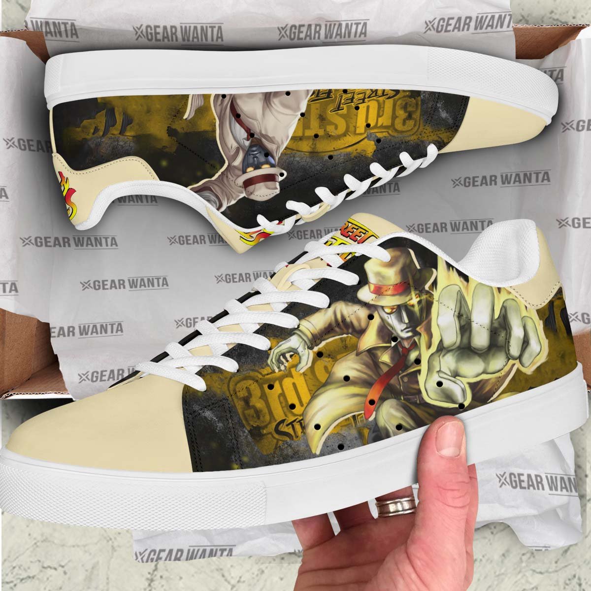 Q Stan Shoes Custom Street Fighter Game Shoes