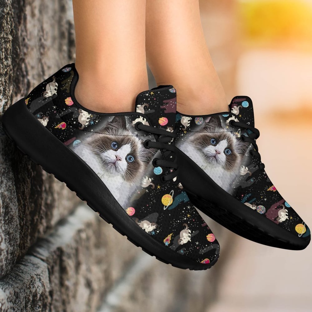 Ragdoll Cat Sneakers Sporty Shoes For Cat Lover