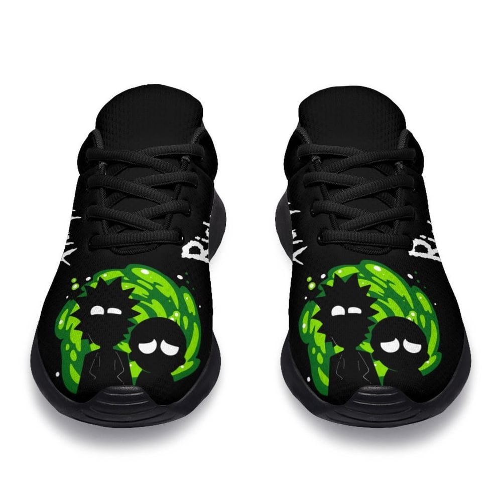 Rick and Morty Sneakers Custom Cartoon Shoes Funny For Fans