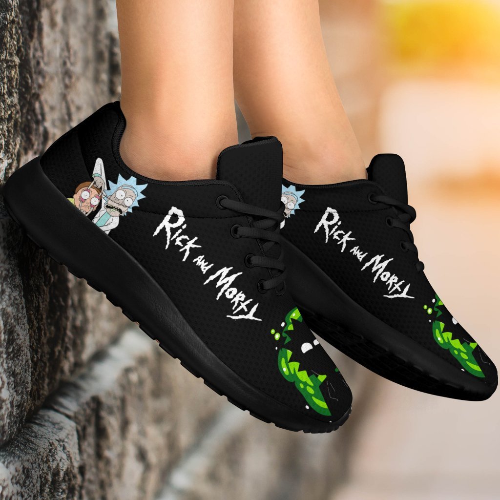 Rick and Morty Sneakers Custom Cartoon Shoes Funny For Fans