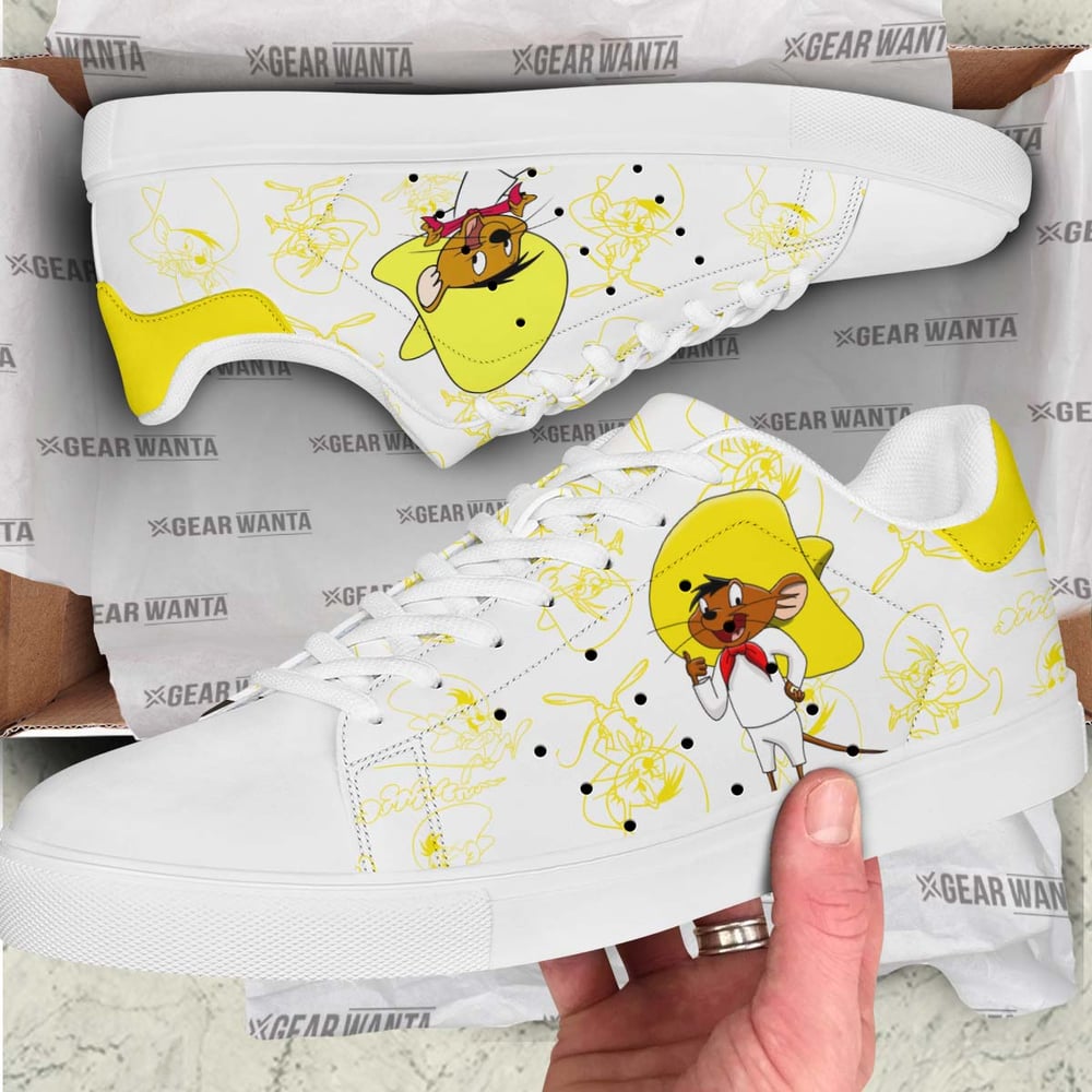 Sleepy Gonzales Stan Shoes Custom Looney Tunes Shoes