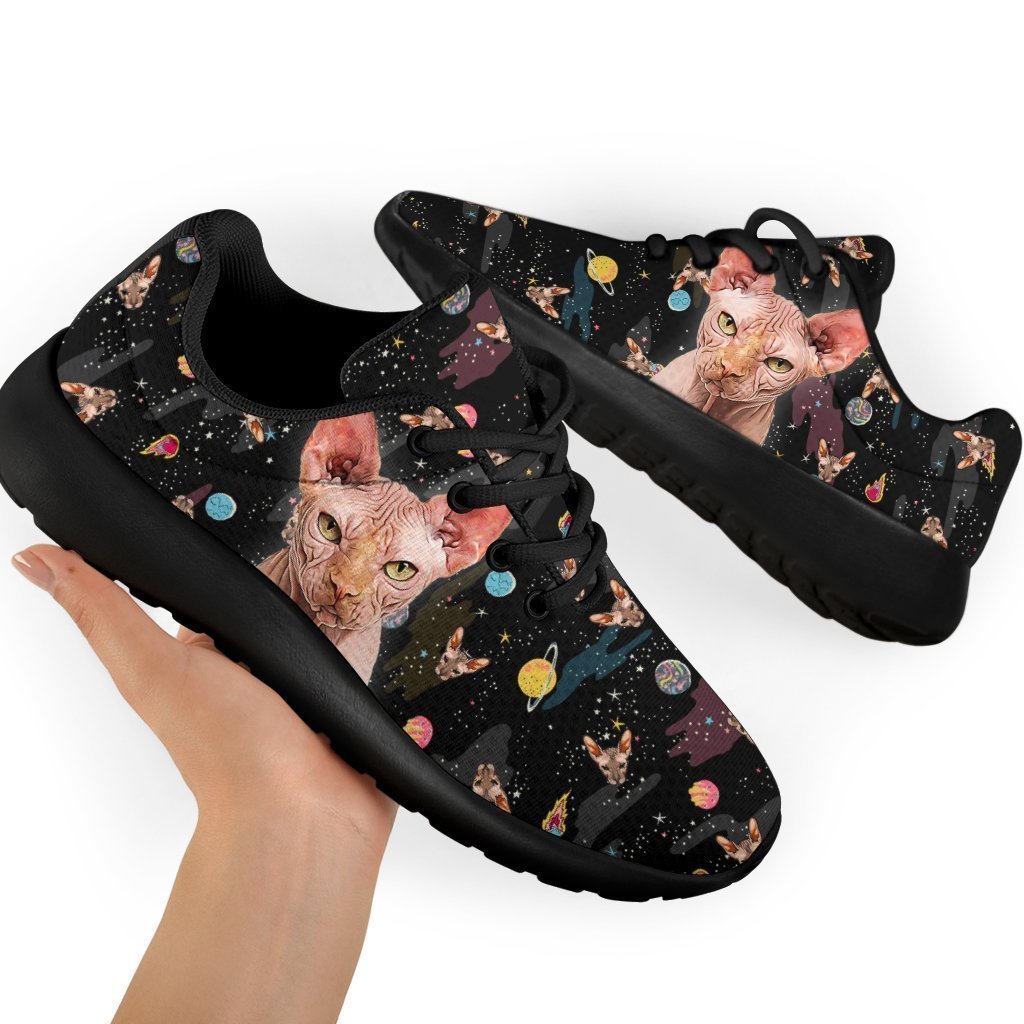 Sphynx Cat Sneakers Sporty Shoes For Cat Lover