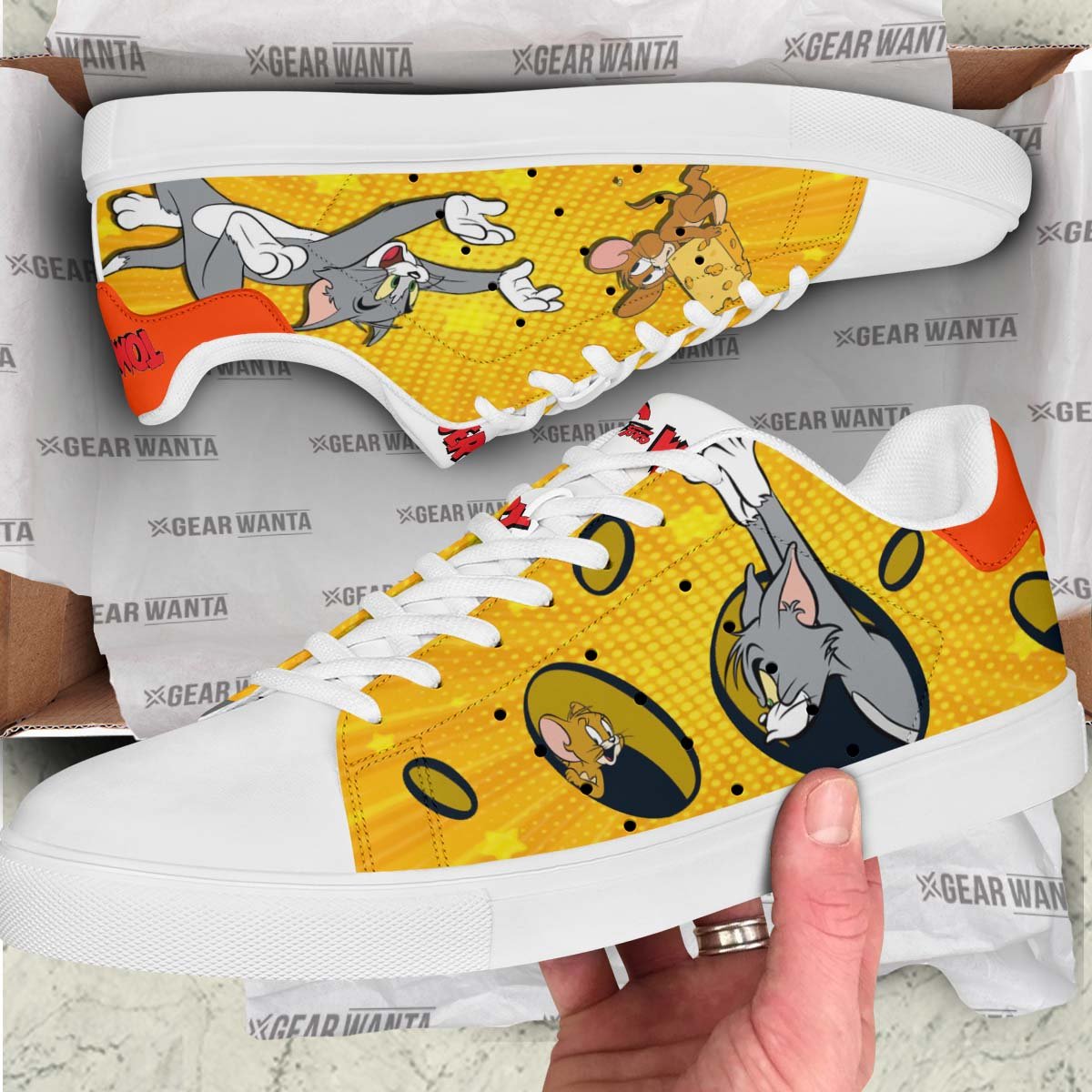 Tom & Jerry Stan Shoes Custom