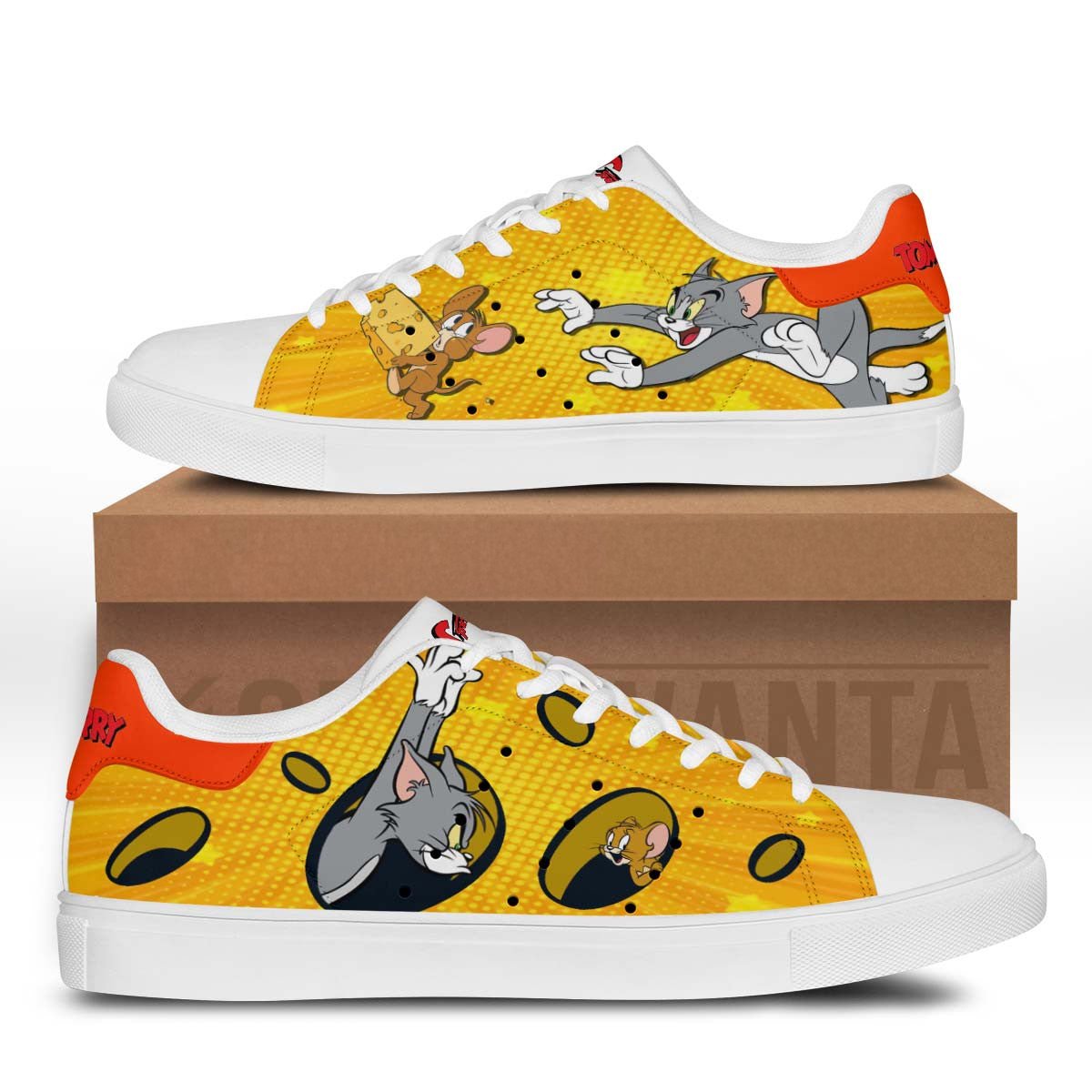 Tom & Jerry Stan Shoes Custom