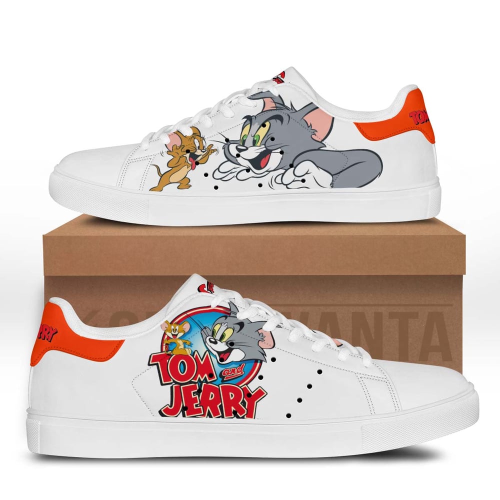 Tom & Jerry Stan Shoes Custom Fan Gifts Idea