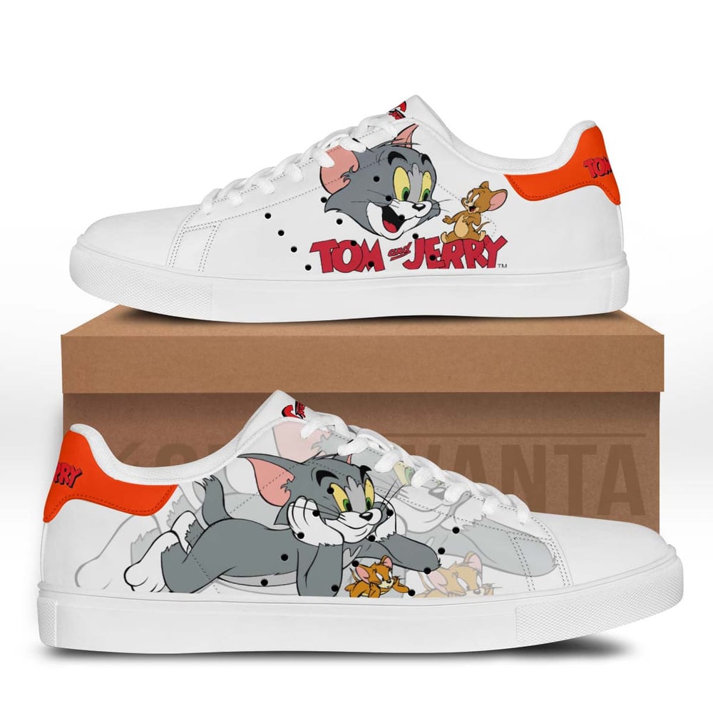 Tom & Jerry Tom Stan Shoes Custom