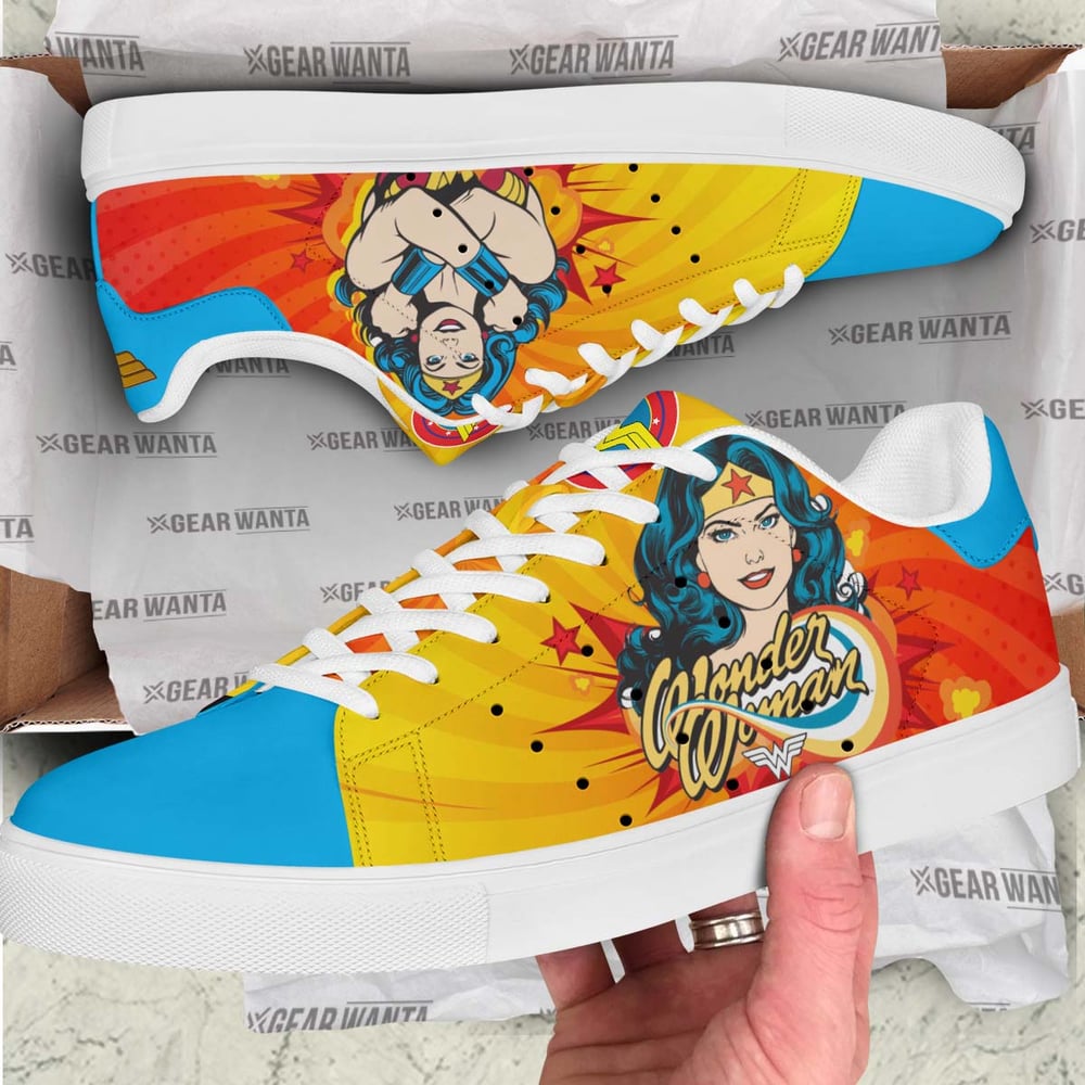 Wonder Woman Stan Shoes Custom Super Heroes Shoes