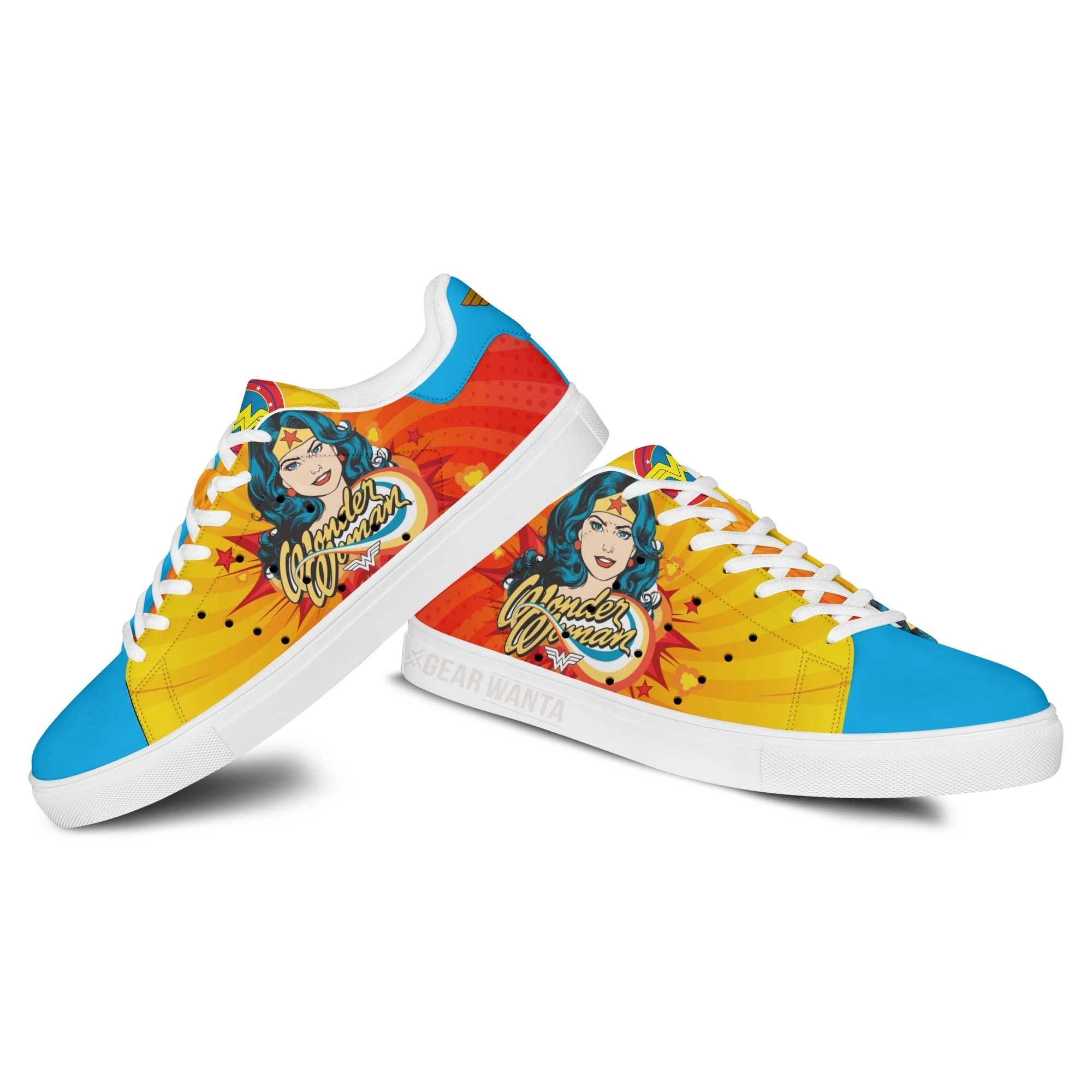 Wonder Woman Stan Shoes Custom Super Heroes Shoes