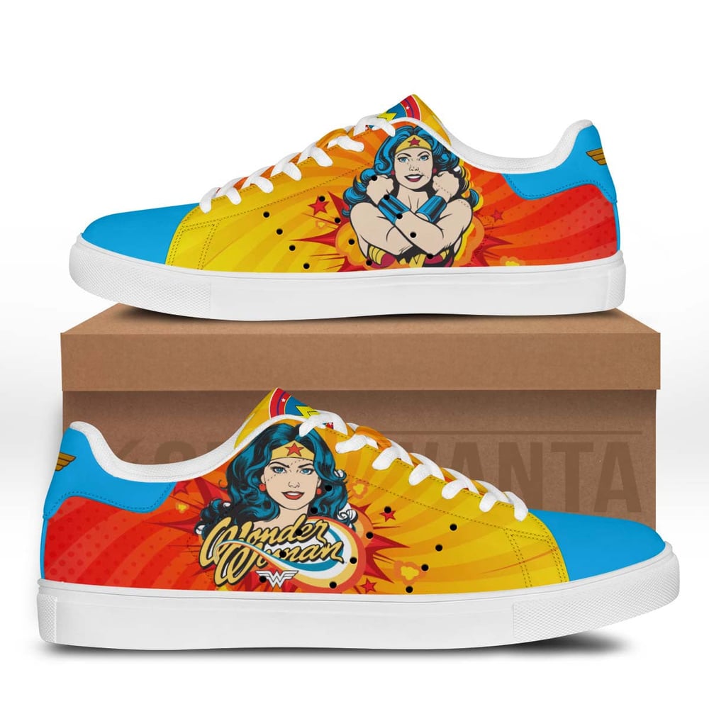 Wonder Woman Stan Shoes Custom Super Heroes Shoes