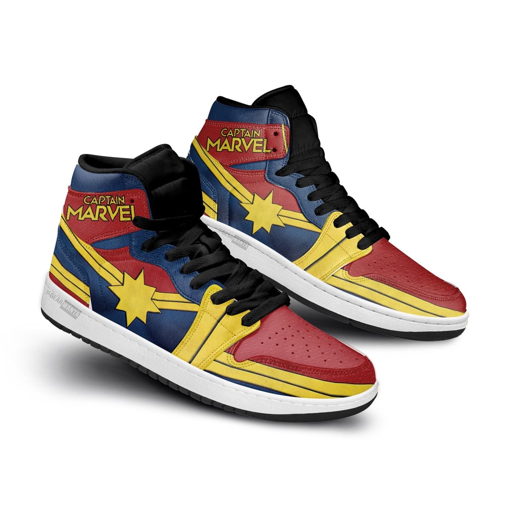 Avenger Captain Marvel Shoes Custom