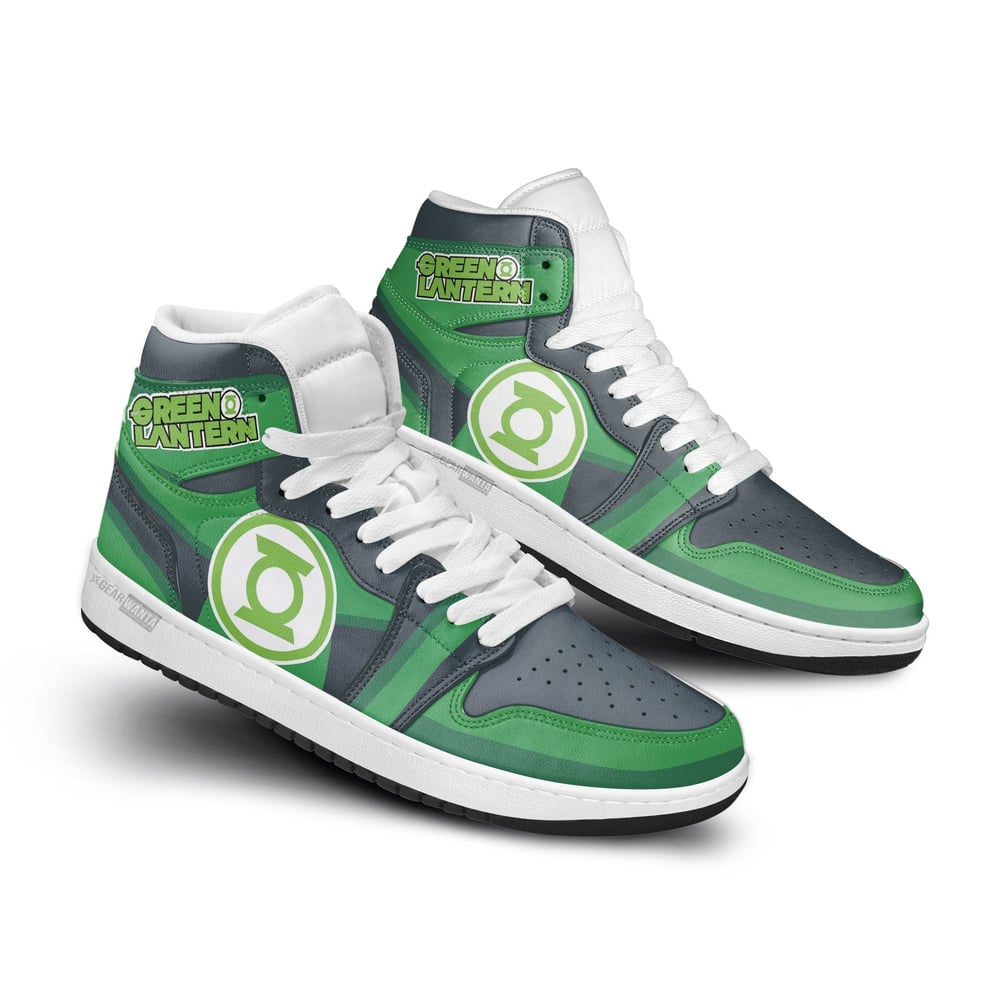 Green Lantern Shoes Custom Super Heroes Sneakers