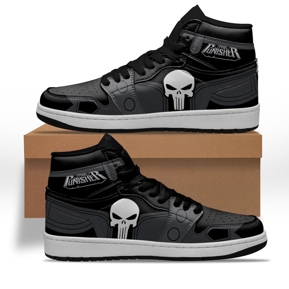 Punisher Shoes Custom Anti Heroes Sneakers