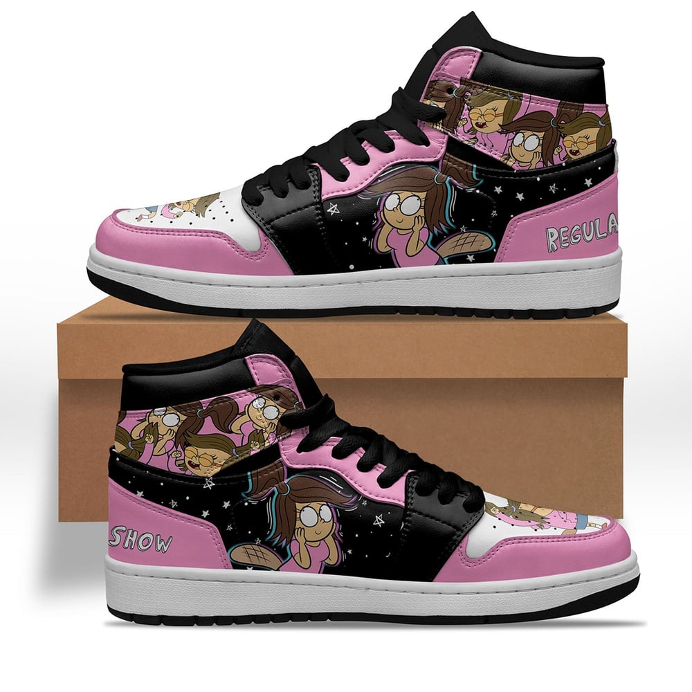 Regular Show Eileen Roberts Shoes Custom Sneakers For Cartoon Fans