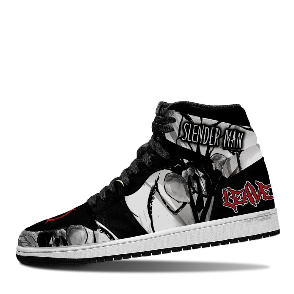 Slenderman Shoes Custom Horror Fans Sneakers