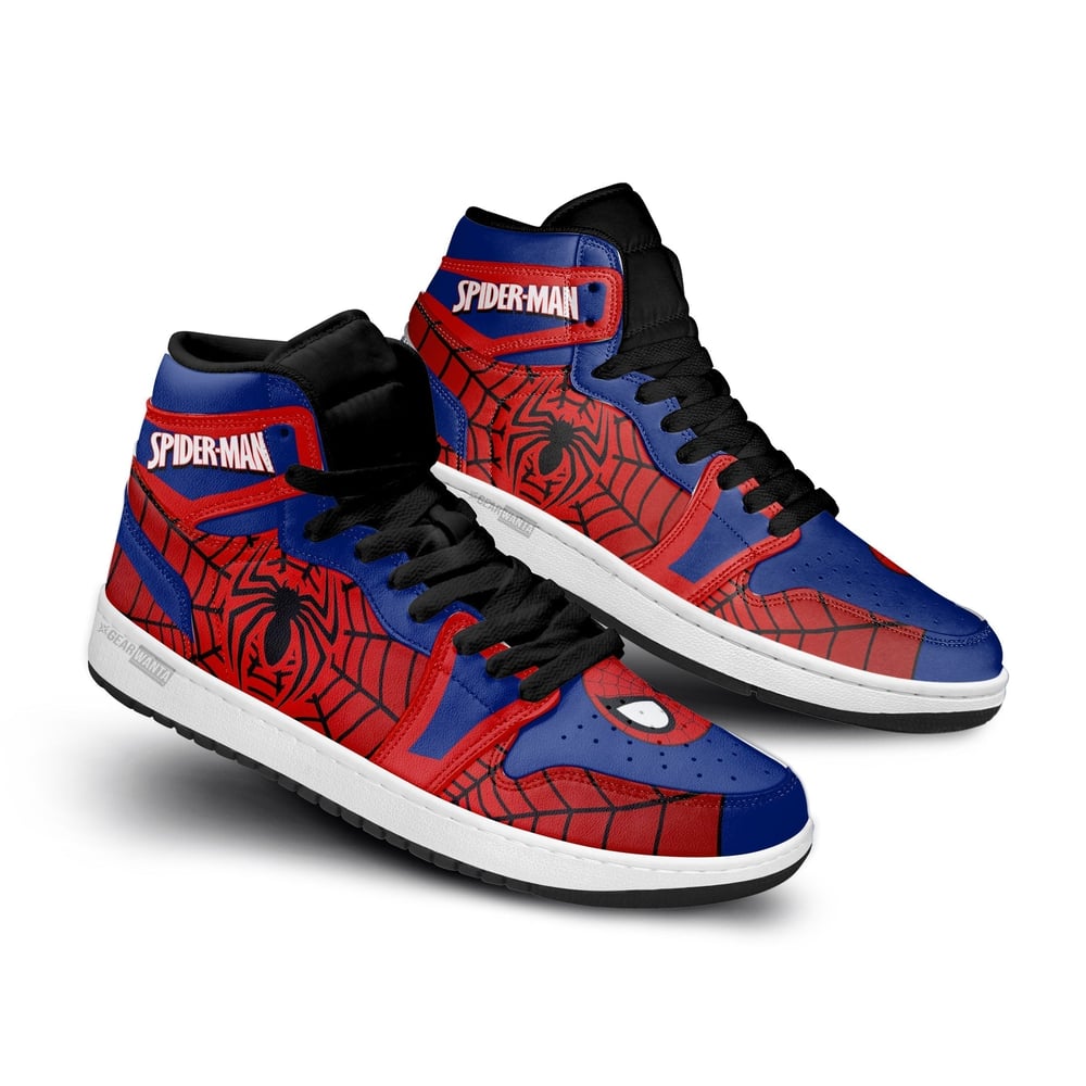 Spider-Man Shoes Custom Super Heroes Fan Gifts Idea