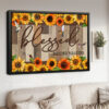 Blessed beyond measure Canvas Wall Art 2