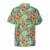 Funny Aloha Tropical Flowers Costume Men Hawaiian Shirt 3
