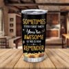 Sunflower Sometimes You Forget Youre Awesome Custom Name Tumbler 3