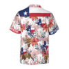 Texas Longhorn Bluebonnet And Armadillo Hawaiian Shirt 2