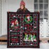 101 dalmatian christmas quilt blanket funny gift dn fan cmbgq