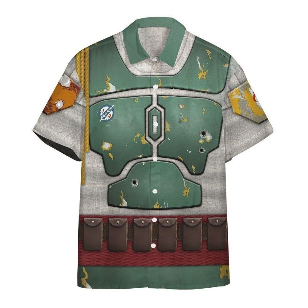 Star Wars Boba Fett Summer Custom Button Up Hawaiian Shirt