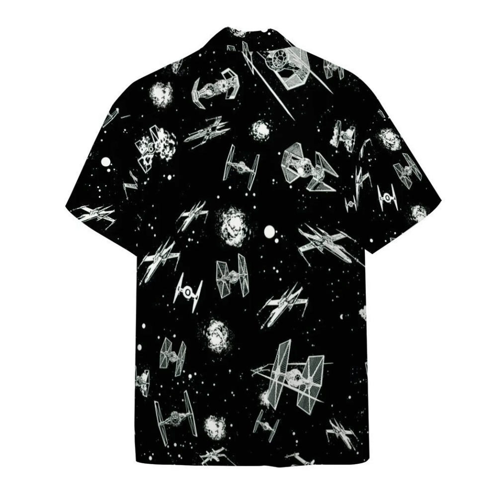 Star Wars Summer Custom Button Up Hawaiian Shirt
