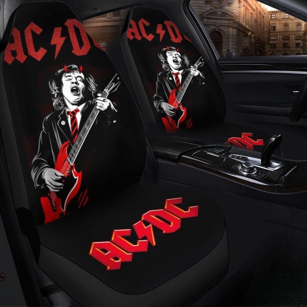 AC/DC Rock Music Band Celebrity Car Seat Covers